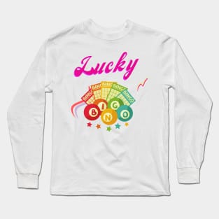 Lucky bingo Long Sleeve T-Shirt